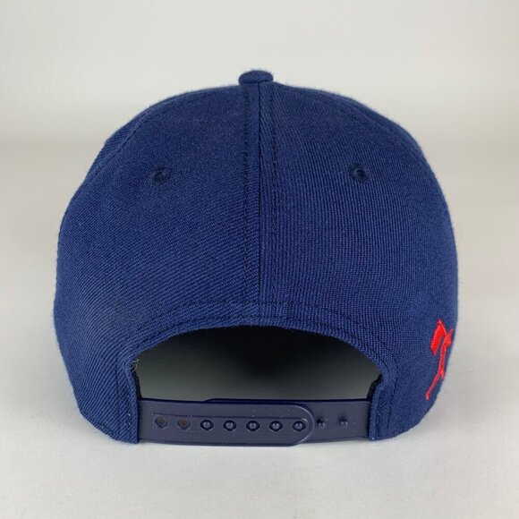 Baseballism Spring Training Mens Navy Blue Red Gold Snapback Hat New - Picture 3 of 7
